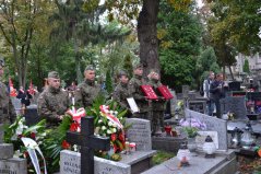 Losowe zdjęcie pochodzące z galerii wydarzenia: POGRZEB MAJORA LAZAROWICZA